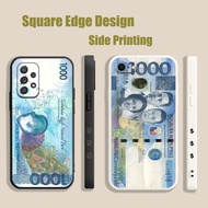 Casing For Redmi Note 10 11 11s 10T Pro Prime Max 9T 10C money 1000 peso IAS08 Phone Case Square Edg