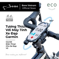 Bone Bike Tie Connect Kit 2 anti-vibration bicycle phone holder definitely compatible with Garmin