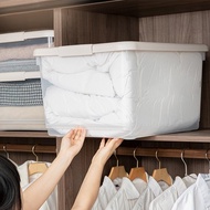 日本天馬 雙把手掀蓋收納整理箱(L)-58L-3入