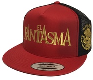 EI FANTASMA Y A UN LADO 2 Logos HAT RED MESH