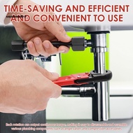 SL Plumber Wrench Tool Rust-proof Plumber Wrench Angle Block Removal Wrench Tool Double-ended Ratche