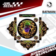 Stiker Sangkar Motif KONIN MANIA 02 Decal Tebok Lovebird Batman Pleci Variasi