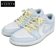 Nike Air Jordan 1 Low SE 男鞋，藍白配色，尺寸 26.5cm，貨號 HJ5999-400，尺寸 8.5（美國）[二手]