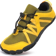 Mens Hiking Sneakers Wide Minimalist Barefoot Shoes Mens Walking Sneakers Trail Shoes Zero Drop Sole