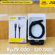 ESSAGEER TYPE C TO TYPE C DATA CABLE (1-3 METERS) - 1 meter