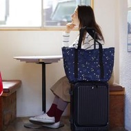 【日本晴】 nifty colors 深藍刺蝟 防水肩背/手提袋 行李袋 折疊旅行袋 副包 購物袋 出國 20L
