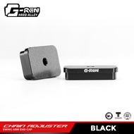 G-REN CHAIN ADJUSTER SWING ARM END CAP FOR SNIPER150