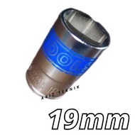 MATA 19mm Socket Wrench 6 Handlebar 1/2 Drive Socket 6 Point
