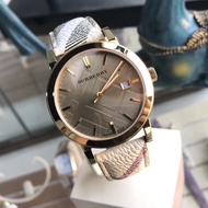 C0D In stock!!! 100% AUTHENTIC BURBERRY BU9026 CITY HAYMARKET SAPPHIRE SWISS 38MM WATCH