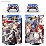 Mushoku Tensei Jobless Reincarnation PS5 Standard Disc Skin Sticker Decal Cover for PlayStation 5 Console amp; Controller Skins