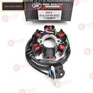 STATOR COIL COMP/ FIELD COIL ASSY - DEMAK - EVO Z/ EVO ZR/ DV 110/ MV 110/ MATRIX SPORT (1 YELLOW &