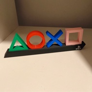 Playstation Icons Symbol (Ver 2) Desk Decoration Display Decorative