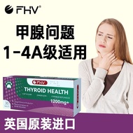 Quality FHV thyroid nodule tablets 30 tablets of nutrients imported from the UK cat claw grass dande