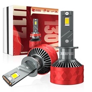 LED Headlight Bulb 1 Pair H11 H4 Hb3 9005 Plug-and-Play 130W XENPLUS Brand Genuine 1 Model U17