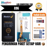 OPPO Lcd Meeto Compatible For Fullset Touchscreenoppo A96 Free screwdriver glue