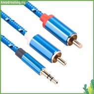 ✿ keepdreaming ✿  0.5/1/1.8/3/5 M RCA Jack 3.5 Cable for Amplifiers Audio Home Theater