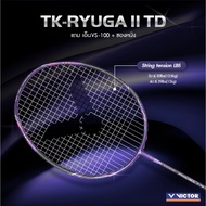 (Express Delivery Available) Victor Badminton Racket Model Ryuga ii td 4U With Strings 6-Year Warran