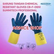 CHEMICAL RESISTANT GLOVES CB-F-06N1 SUMMITTECH PROFESSIONAL