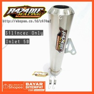 Racingknalpot R474MF Racing universal inlet 50 Not Arrow