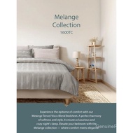 Epitex (Quilt Cover Set) 1600TC Melange Bedsheet | Tencel Visco Bedset