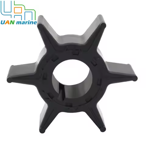 6H4-44352 Water Pump Impeller for Yamaha 25HP 30HP 40HP 50HP 2-stroke Outboard Motor 6H4-44352-00 6H