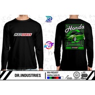 HONDA JAZZ GE8 SQUARE REAR SERIES V2 Long Sleeve T-Shirt - DR INDUSTRIES