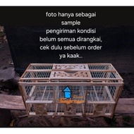 Sangkrip merpati//dongdang belum dirangkai 6pintu & 8pintu (PLUS FIBER)