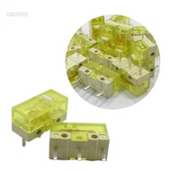 【3C】 2Pcs Mouse Micro Switches HUANO Mouse Buttons Silver Alloy Contacts 120Million