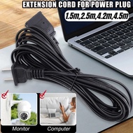 6V 250V Straight Plug Connection Two-pins Power Cord Multipurpose Extension Cable Home Party String 