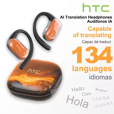 HTC NE10 Bluetooth Earphone Luminous Quicksand Headphones Sport Wireless Headphones Comfort HD Bass