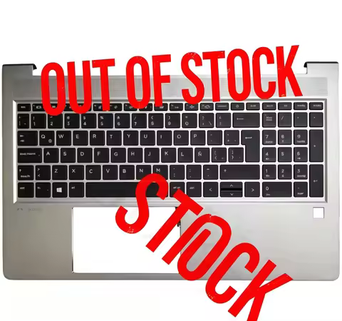 NEW For HP Probook 455 450 G9 Spanish/Latin Keyboard Upper Case Palmrest Cover