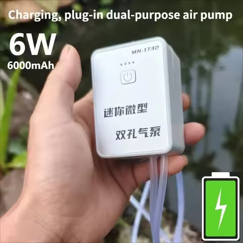 USB portable charging oxygen pump oxygen enhancement pump aquarium fishing car oxygen machine outdoo
