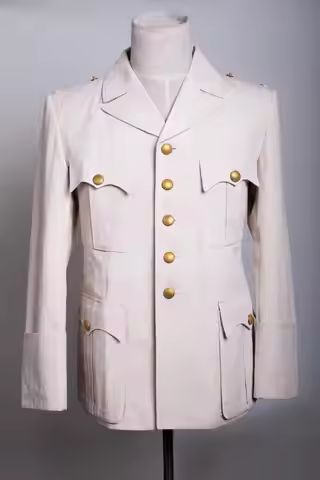 WW2 Germany White General Uniform North Africa