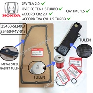 【ACM】 CIVIC TEA TURBO /CRV TME TLA TURBO /ACCOND TVA AUTO FILTER GEAR BOX SET 25420-5LJ-003 21814-RJ
