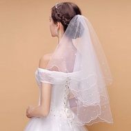 Veil Kahwin  LACE | Veil Tunang | Veil Nikah Lace READY STOCK