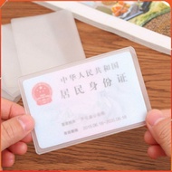 Combo of 2 Transparent ATM ID Card, Credit Card, Driver's License Covers - Type 1 (Inner and Matte S