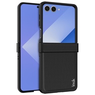 Imak Ốp lưng Samsung Galaxy Z Fold 7/Z Flip 7 Case Slim Carbon Fiber Pattern Shockproof Full Coverag