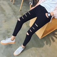 Selur Slack Denim Skinny Ripped/ Koyak .95% Cotton 5% Spandex . Supper Stretchable