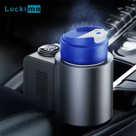 2-in-1 Electric Cooling Heating Cup Beverage Coffee Mug Warmer Cooler Mini Smart Car Refrigerator fo