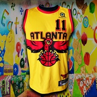 เสื้อบาส เสื้อบาสเกตบอล  NBA ทีม Atlanta Hawks เสื้อทีม แอตแลนต้า ฮอว์คส์ #BK0094 รุ่น City Trae Young#11 ไซส์ S-5XL