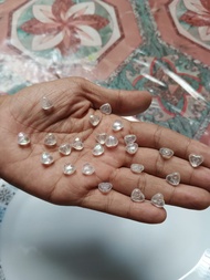 Mote Manik Manik Akrilik Bening Bentuk bermacam macam 10 gr