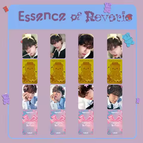 8Pcs/Set Baekhyun Idol Boy New Album ESSENCE OF REVERIE HD Printd Photocards BAEK HYUN Lomo Cards Po