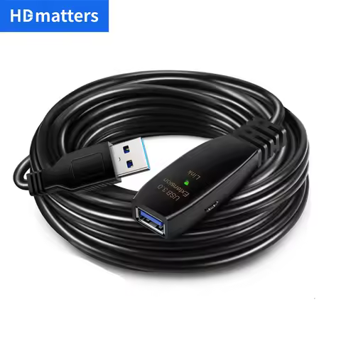 Active USB 3.0 extension cable 10M 5M USB 3.0 extension cord with booster amplifier USB 3.0 extender