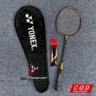 Raket Badminton Bulutangkis Yonex Carbonex 9 Tour Pemula Anak Fullset Bonus Tas Dan Handgrip
