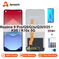 LCD Screen For OPPO Realme 9 Pro Q5 Q3s Q3t V25 K9s K10x 5G RMX3471 RMX3478 Display Touch Panel Digi