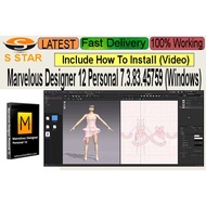 Marvelous Designer 12 Personal 7.3.83.45759 (x64) (Windows)