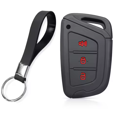 Silicone Car Key Case Keychain Holder Key Cover Fob For JAC JS4 J7 E-JS4 S2 S3 S4 S5 S7 JIAYUE A5 X4