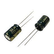 100V33uf 8x12mm Aluminum Electrolytic Capacitor 33uf 100v 33mf 100wv 33MFD 100vdc 100wv 33uf100v 100