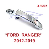 SPRY 2ชิ้น มีรูกุญแจ มือดึงประตู Ford Ranger Mazda 2012 - 2019 2020 มือเปิดนอก ที่ดึงประตู มาสด้า ฟอร์ด เรนเจอร์  ตี๋ใหญ่อะไหล่
