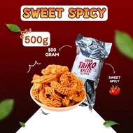 (HALAL)taiko krezz   Camilan ikan cumi kembang/Camilan murah/Hadiah makanan/Camilan higienis/Cemilan